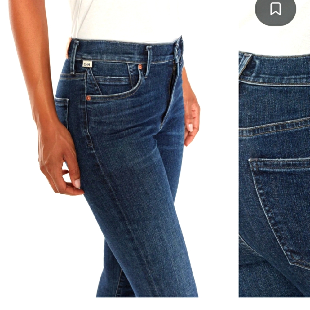 Citizens of humanity rocket midrise skinny dark was jean